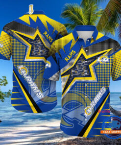 NFL Los Angeles Rams Special Football Team Star Hawaiian Shirts