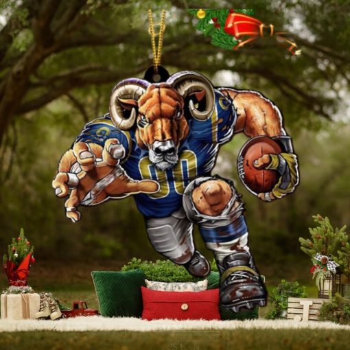 NFL Los Angeles Rams Sport Ornament 2023 Christmas Tree Decorations