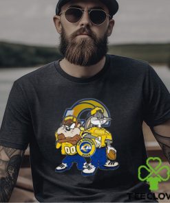 NFL Los Angeles Rams T Shirt Print Bugs Bunny Nfl Bugs Bunny Thoodie, sweater, longsleeve, shirt v-neck, t-shirt For Fans