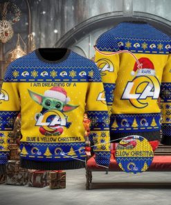NFL Los Angeles Rams Ugly Christmas Sweater AOP Roast Custom Name