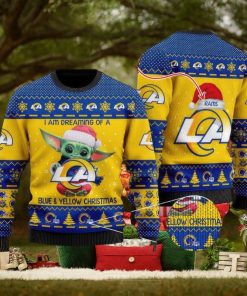 NFL Los Angeles Rams Ugly Christmas Sweater AOP Roast Custom Name