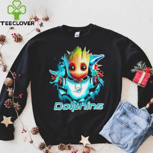 NFL Miami Dolphins Baby Groot hoodie, sweater, longsleeve, shirt v-neck, t-shirt