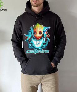 NFL Miami Dolphins Baby Groot hoodie, sweater, longsleeve, shirt v-neck, t-shirt