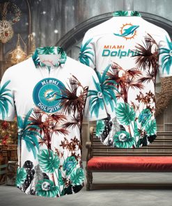 NFL Miami Dolphins Hawaii Shirt Palm Tree Aloha Shirt For Fans