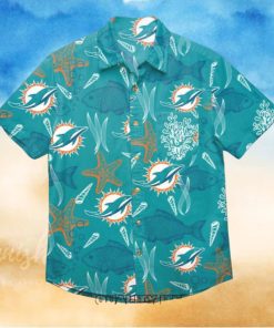 NFL Miami Dolphins Ocean Fish Hawaiian Shirt