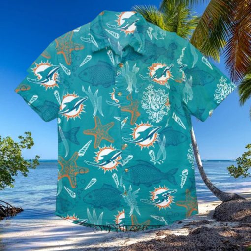 NFL Miami Dolphins Ocean Fish Hawaiian Shirt