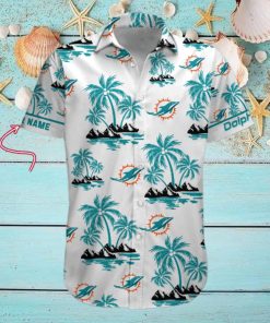 NFL Miami Dolphins Palm Tree Tropical Summer Hawaiian Shirt