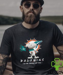 NFL Miami Dolphins T Shirt Snoopy I’ll Be There For You 2 NFL Miami Dolphins T Shirt Snoopy I’ll Be There For You