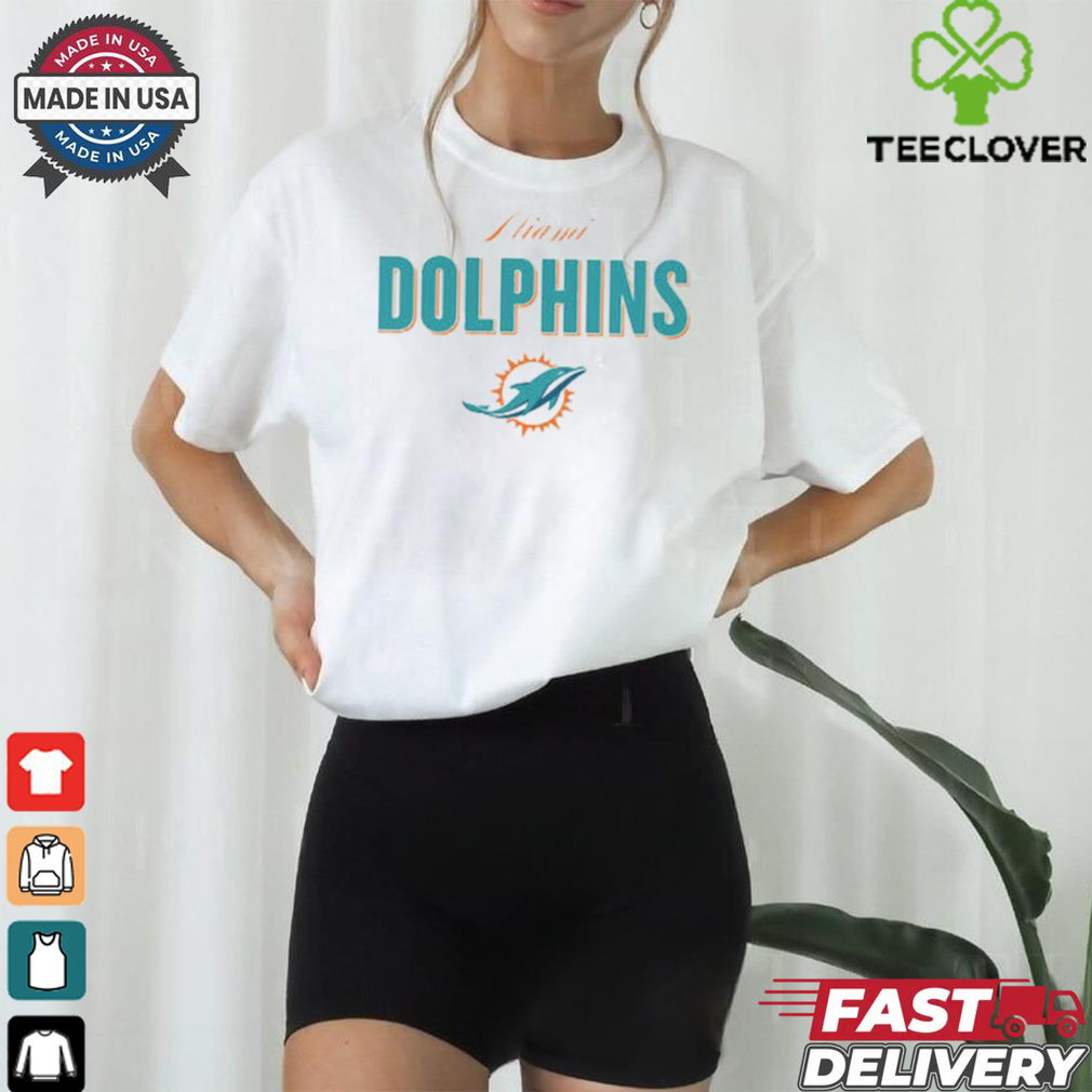 NFL Miami Dolphins Team Logo T Shirt NFL Miami Dolphins Team Logo T Shirt