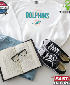 NFL Miami Dolphins Team Logo T Shirt 3 NFL Miami Dolphins Team Logo T Shirt