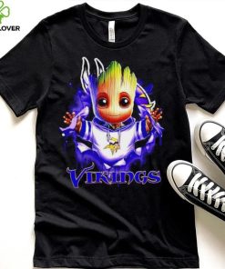 NFL Minnesota Vikings Baby Groot hoodie, sweater, longsleeve, shirt v-neck, t-shirt