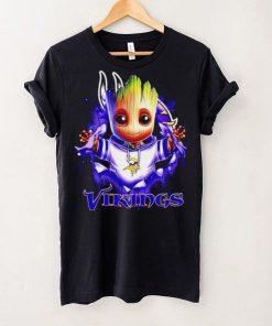 NFL Minnesota Vikings Baby Groot hoodie, sweater, longsleeve, shirt v-neck, t-shirt