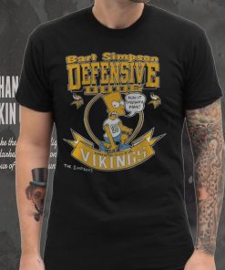 NFL Minnesota Vikings Bart Simpson Defensive Dude Fullprinted T Shirt