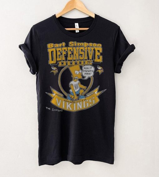 NFL Minnesota Vikings Bart Simpson Defensive Dude Fullprinted T Shirt