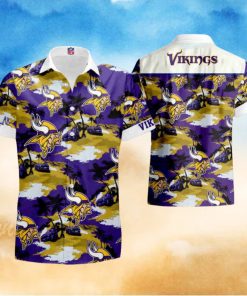 NFL Minnesota Vikings Hawaiian Shirt For Men Women