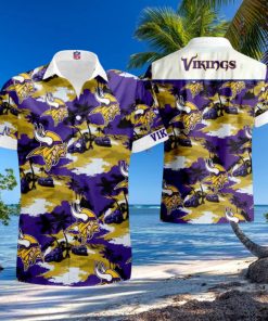 NFL Minnesota Vikings Hawaiian Shirt For Men Women