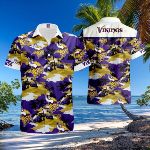 NFL Minnesota Vikings Hawaiian Shirt For Men Women
