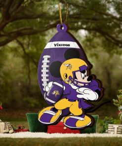 NFL Minnesota Vikings Mickey Mouse Christmas Ornament