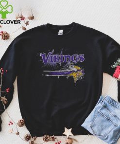 NFL Minnesota Vikings Paint Splateer Fullprinted T Shirt