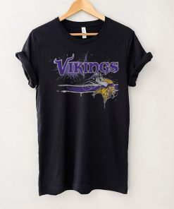 NFL Minnesota Vikings Paint Splateer Fullprinted T Shirt