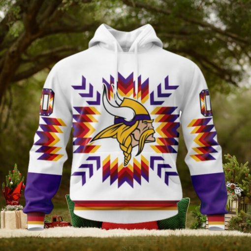 NFL Minnesota Vikings Special Design With Native Pattern Hoodie