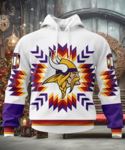 NFL Minnesota Vikings Special Design With Native Pattern Hoodie