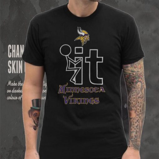 NFL Minnesota Vikings Stickman IT Fullprinted T Shirt