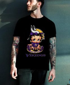 NFL Minnesota Vikings T Shirt Betty Boop Football Tshirt