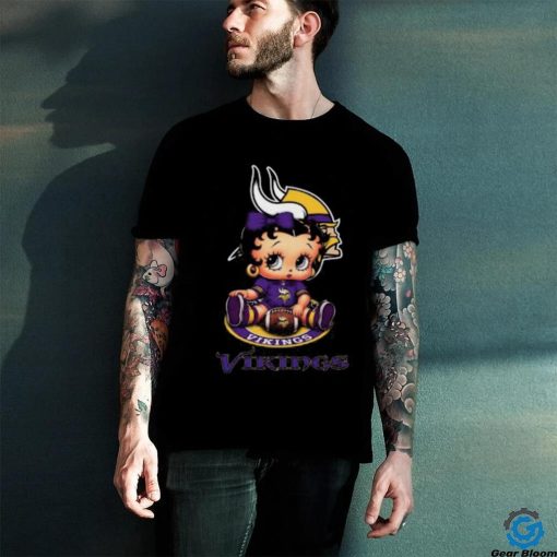 NFL Minnesota Vikings T Shirt Betty Boop Football Thoodie, sweater, longsleeve, shirt v-neck, t-shirt