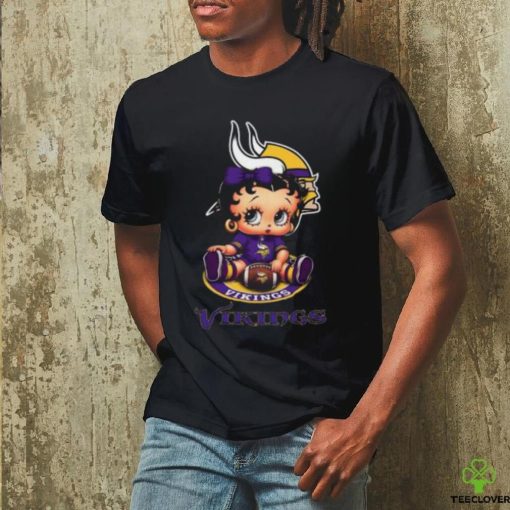 NFL Minnesota Vikings T Shirt Betty Boop Football Thoodie, sweater, longsleeve, shirt v-neck, t-shirt