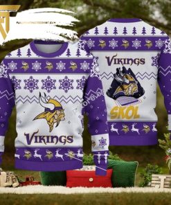 NFL Minnesota Vikings Ugly Christmas Holiday Sweater