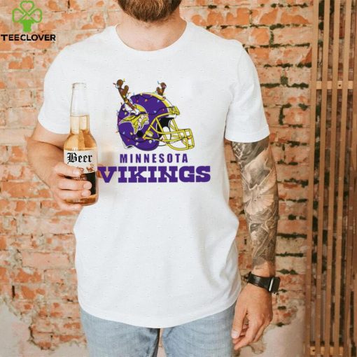 NFL Minnesota Vikings football helmet deer antlers Christmas lights logo hoodie, sweater, longsleeve, shirt v-neck, t-shirt