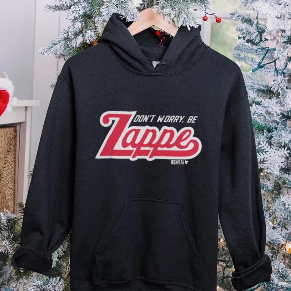NFL New England Patriots Bailey Zappe Don't Worry Be Zappe Black Shirt NFL New England Patriots Bailey Zappe Don't Worry Be Zappe Black Shirt