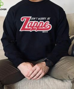 NFL New England Patriots Bailey Zappe Don't Worry Be Zappe Black Shirt