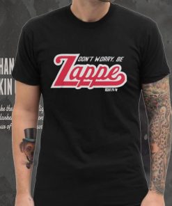 NFL New England Patriots Bailey Zappe Don't Worry Be Zappe Black Shirt