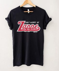 NFL New England Patriots Bailey Zappe Don't Worry Be Zappe Black Shirt