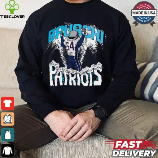 NFL New England Patriots Caricature Retired Player Tri Blend T Shirt