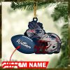 NHL Vegas Golden Knights 2023 Stanley Cup Champions Hockey Custom Name Christmas Decorations Ornament