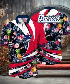 NFL New England Patriots Hawaii Shirt Flower Classic Hawaiian Prints