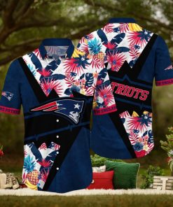 NFL New England Patriots Hawaii Shirt Flower Island Inspired Apparel