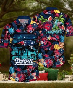 NFL New England Patriots Hawaii Shirt Flower Relaxed Island Wear