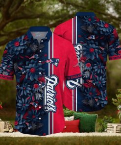 NFL New England Patriots Hawaii Shirt Flower Tropical Vibes In Shirts