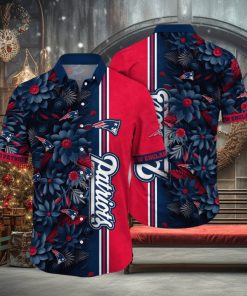 NFL New England Patriots Hawaii Shirt Flower Tropical Vibes In Shirts