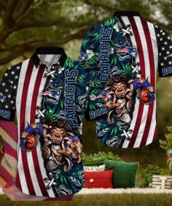 NFL New England Patriots Hawaii Shirt Mascot Aloha Summer Shirt