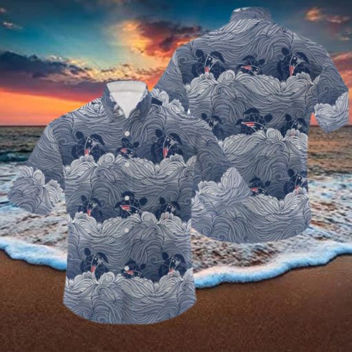 NFL New England Patriots Hawaiian Shirt Holiday Pattern Logo Gift For Men And Women Fans