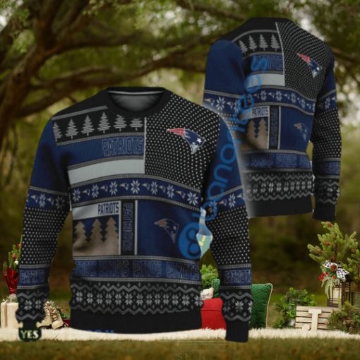 NFL New England Patriots Slogan New Ugly Christmas Sweater Gift For Fans