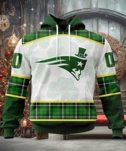 NFL New England Patriots Special Design For St. Patrick Day Hoodie