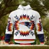 NFL New England Patriots Special Design With Native Pattern Hoodie