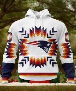 NFL New England Patriots Special Design With Native Pattern Hoodie