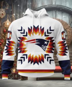 NFL New England Patriots Special Design With Native Pattern Hoodie